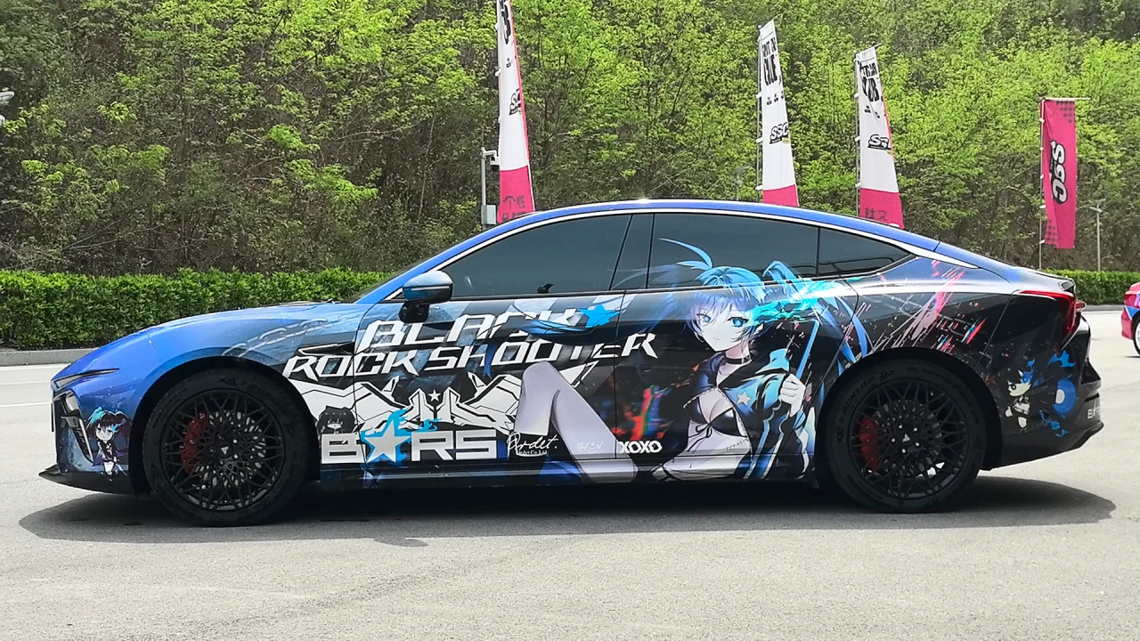 BLACK ROCK SHOOTER黑岩射手痛车