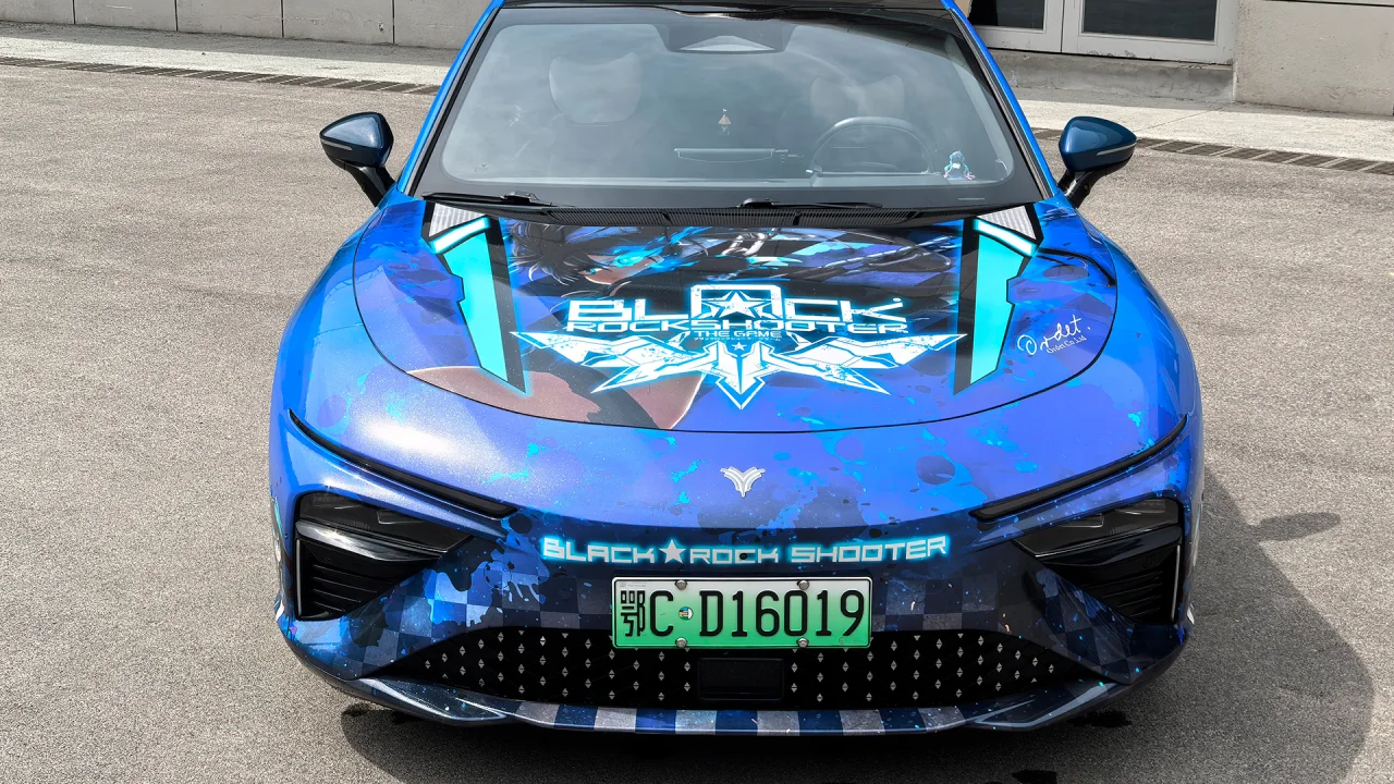 BLACK ROCK SHOOTER黑岩射手痛车