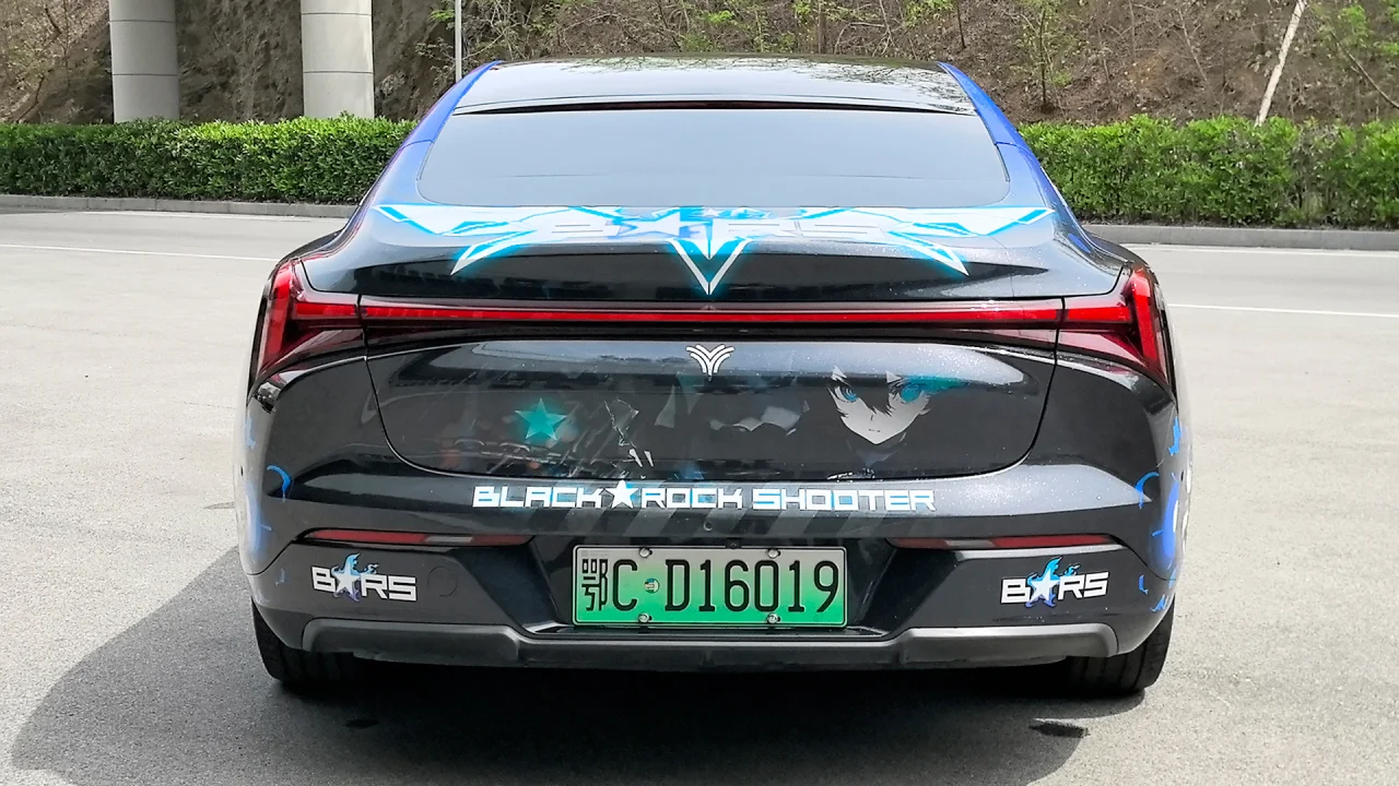 BLACK ROCK SHOOTER黑岩射手痛车