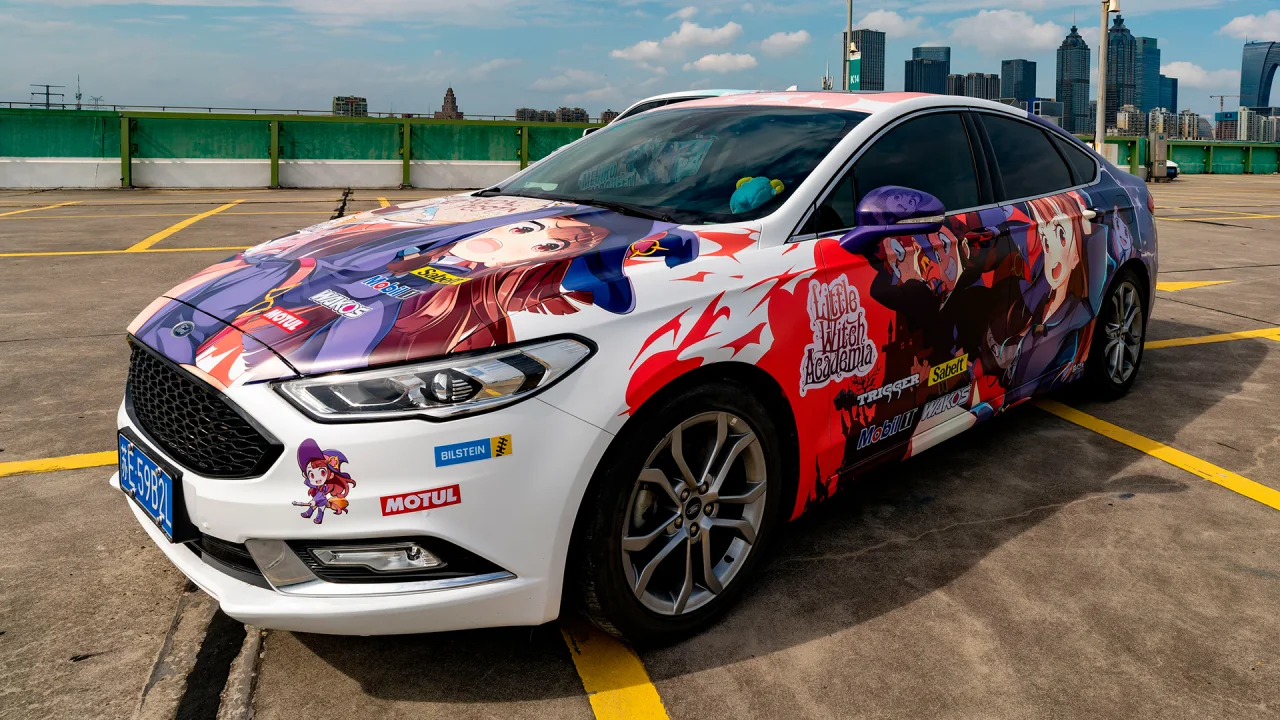 小魔女学园痛车