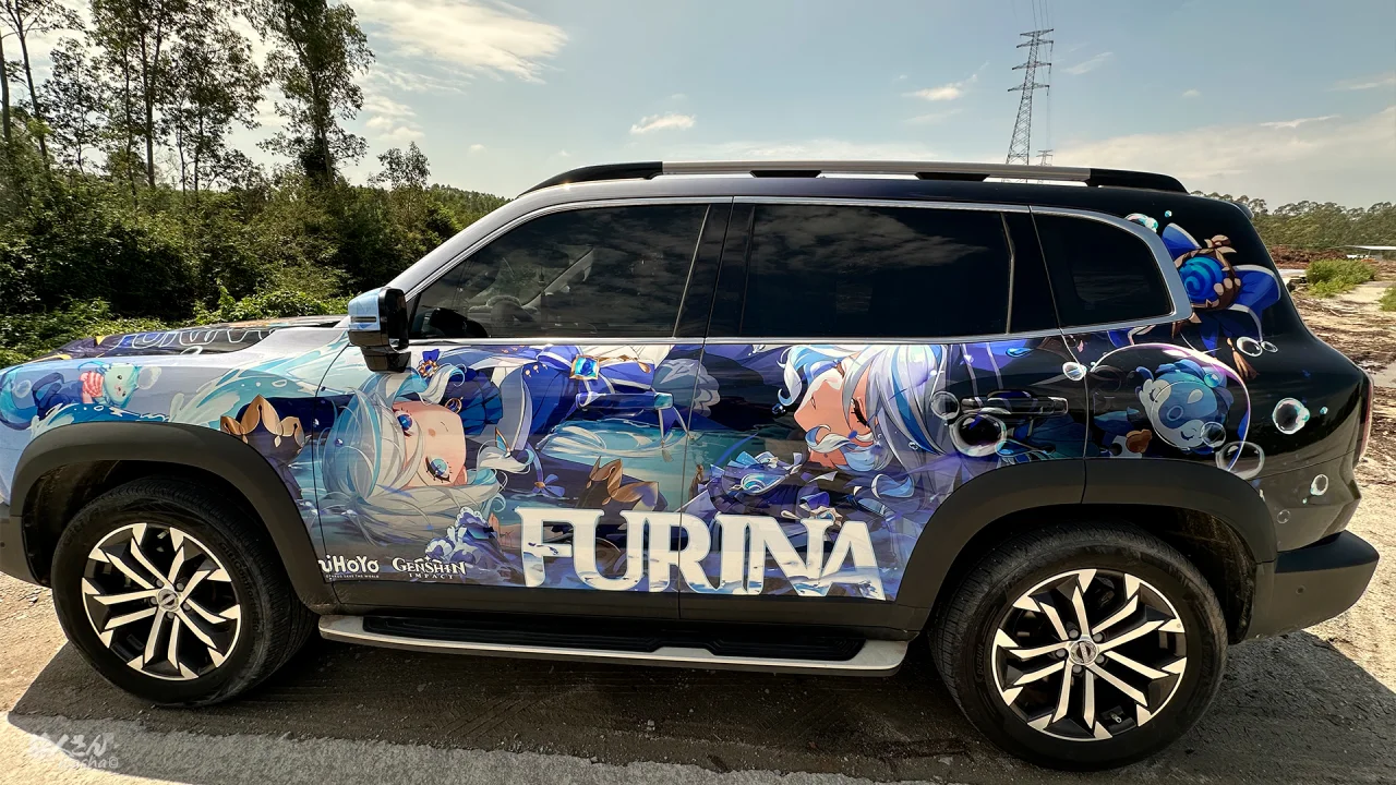 原神芙宁娜痛车