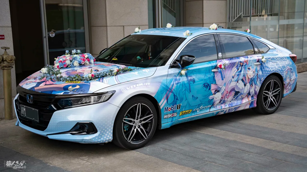 VOCALOID雪初音 2023痛车