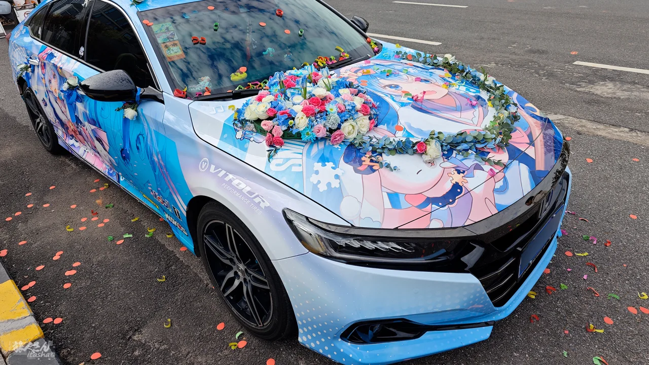 VOCALOID雪初音 2023痛车