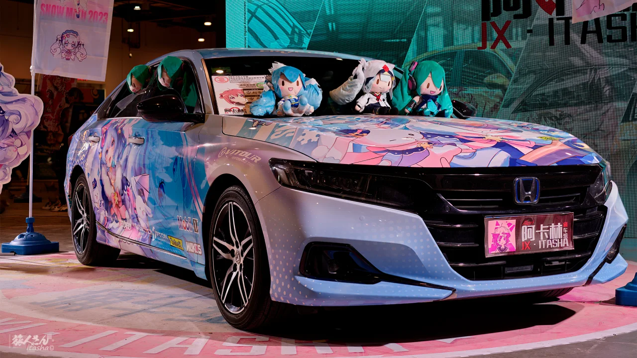 VOCALOID雪初音 2023痛车