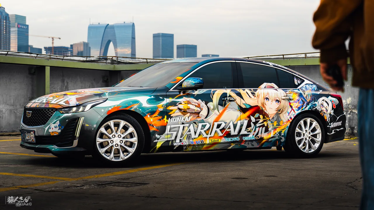 崩坏星穹铁道流萤痛车