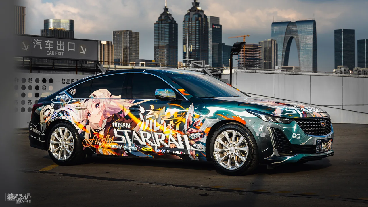 崩坏星穹铁道流萤痛车