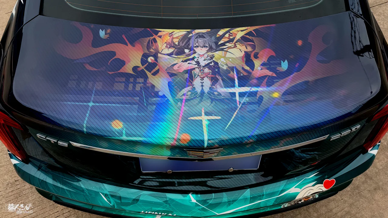 崩坏星穹铁道流萤痛车