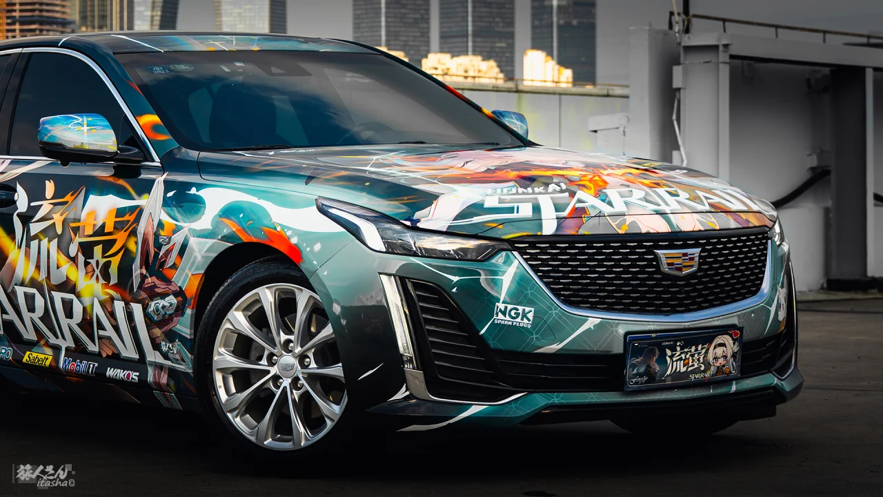 崩坏星穹铁道流萤痛车