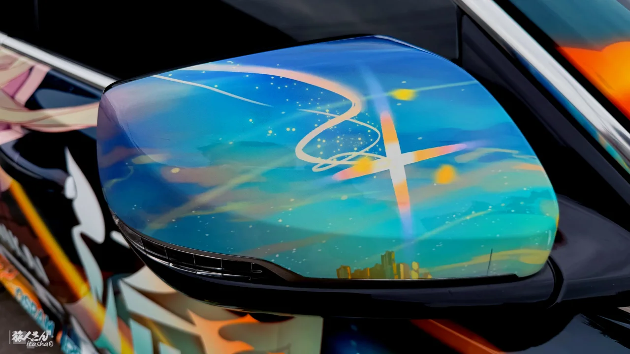 崩坏星穹铁道流萤痛车