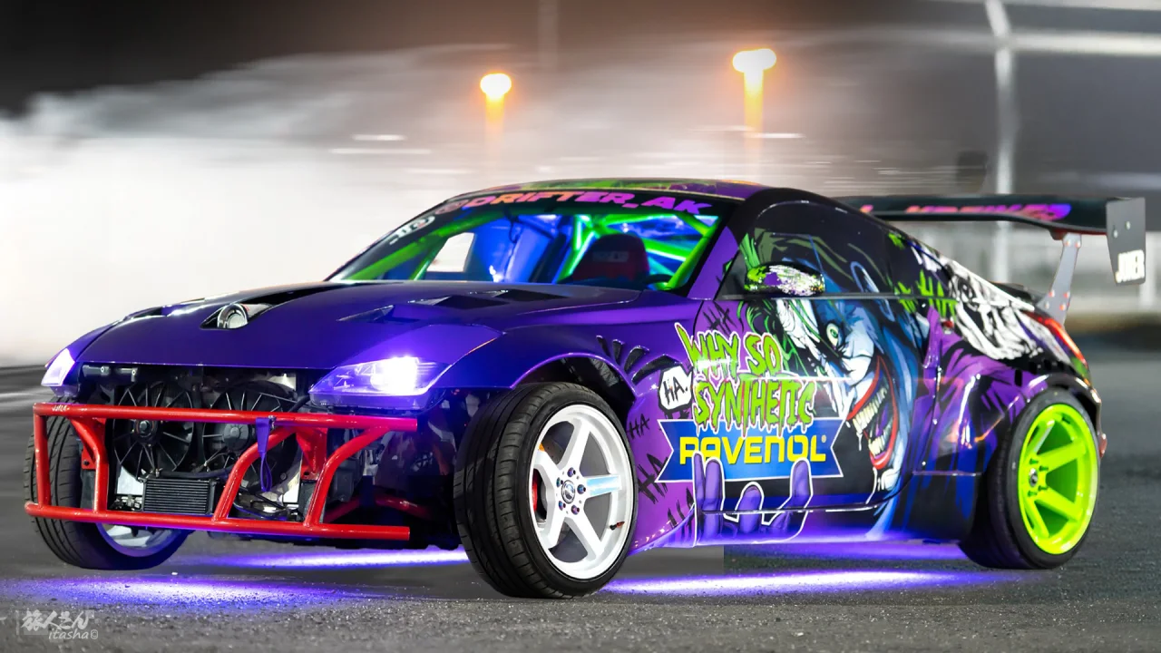 THE JOKER小丑痛车