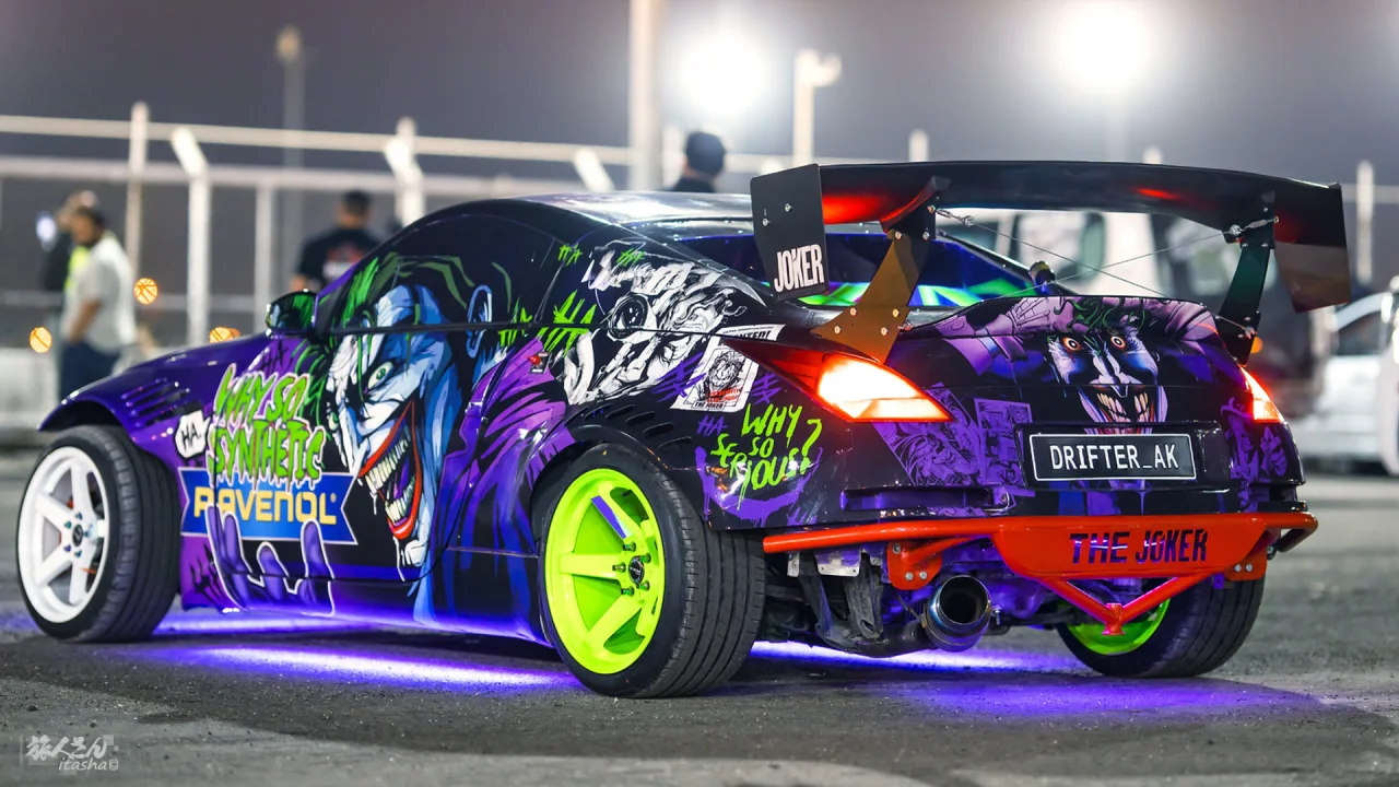 THE JOKER小丑痛车