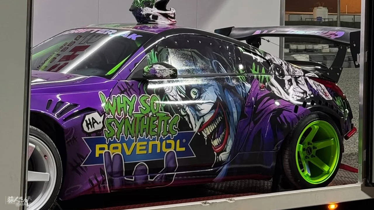 THE JOKER小丑痛车