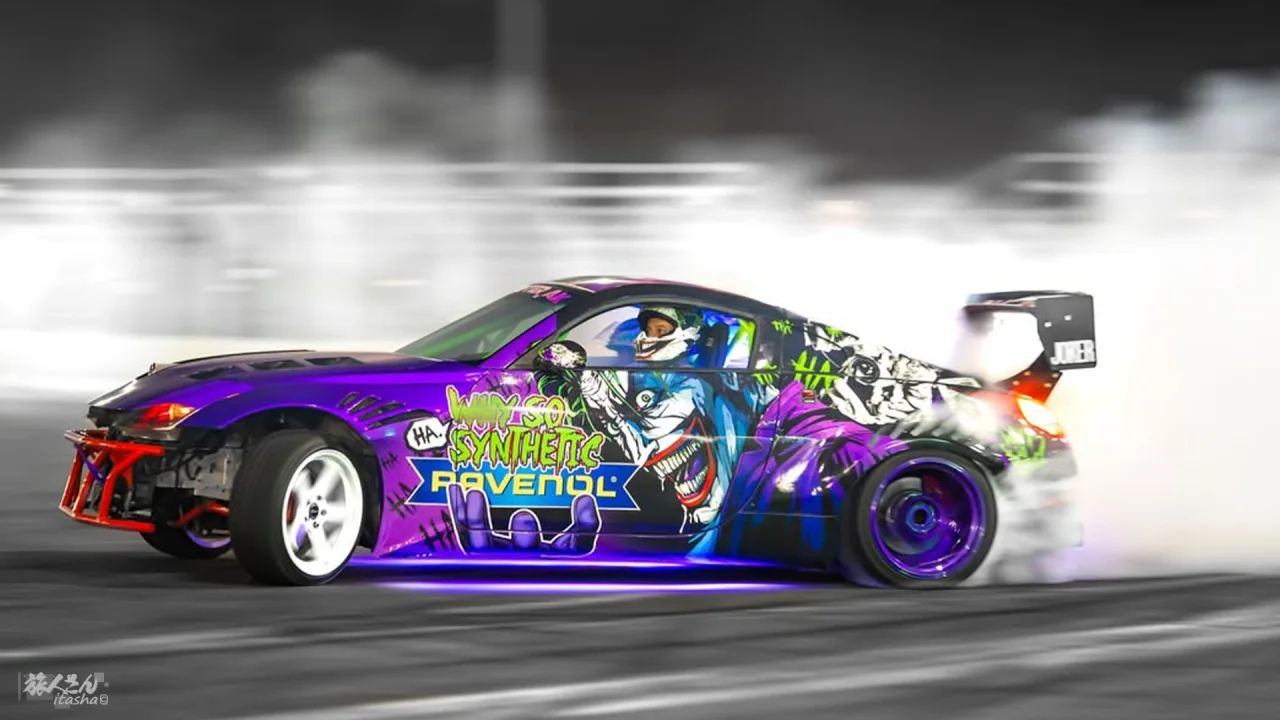 THE JOKER小丑痛车