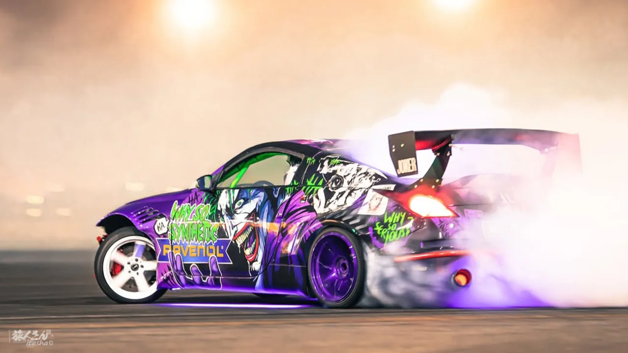 THE JOKER小丑痛车