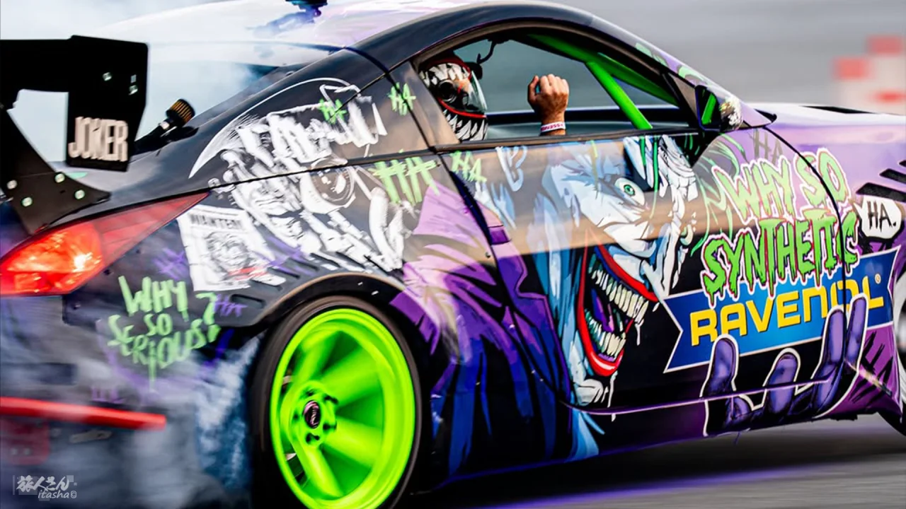 THE JOKER小丑痛车