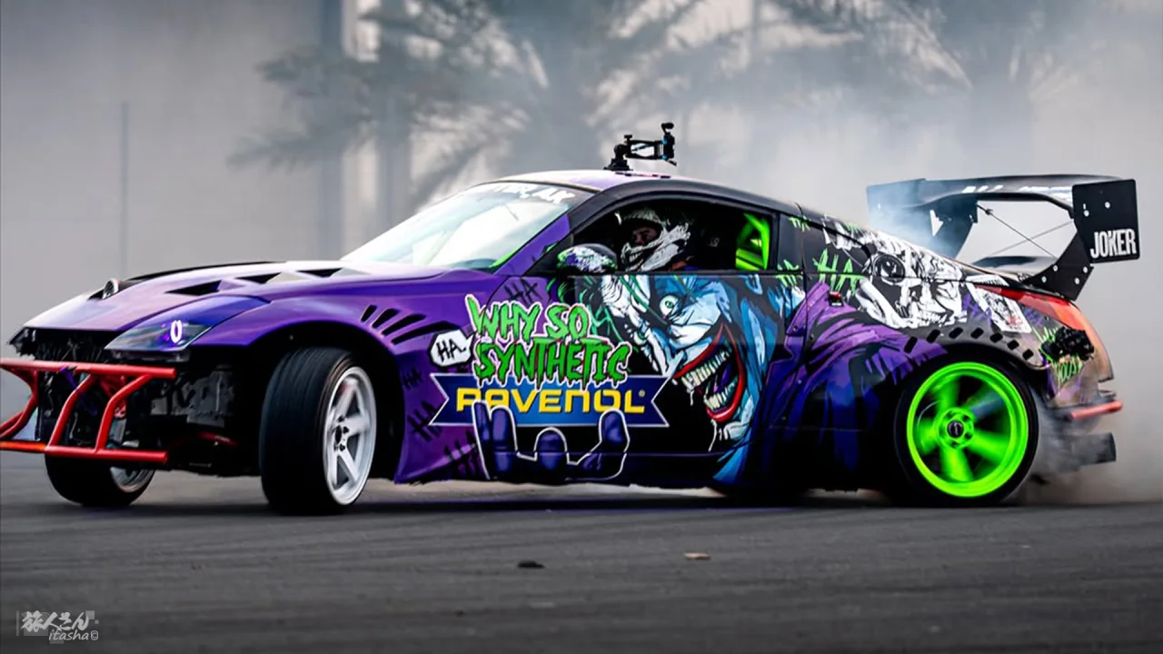 THE JOKER小丑痛车