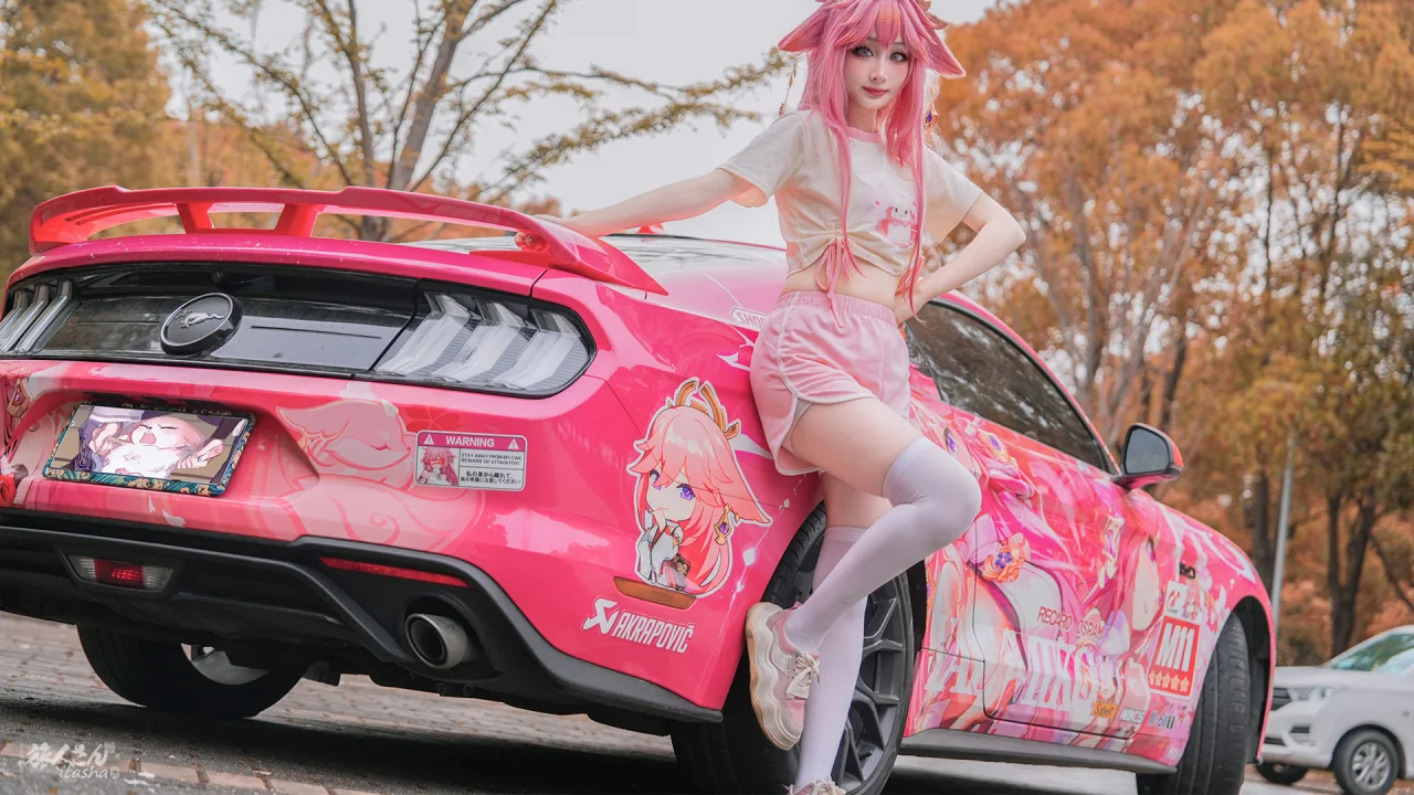 原神八重神子痛车