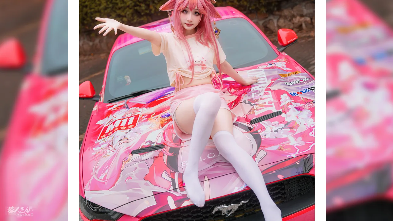 原神八重神子痛车