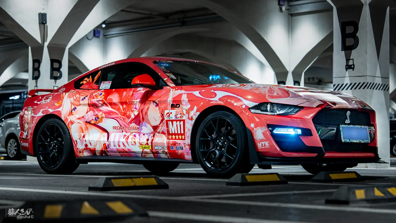 原神八重神子痛车