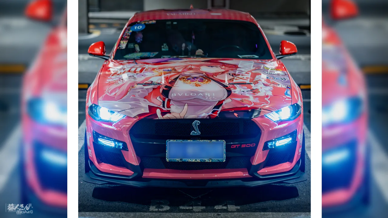 原神八重神子痛车