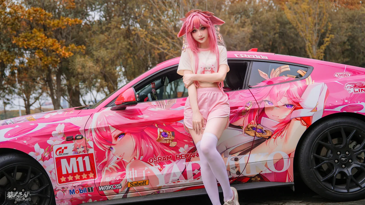 原神八重神子痛车