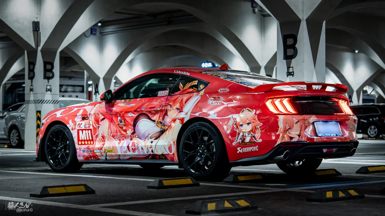 原神八重神子痛车