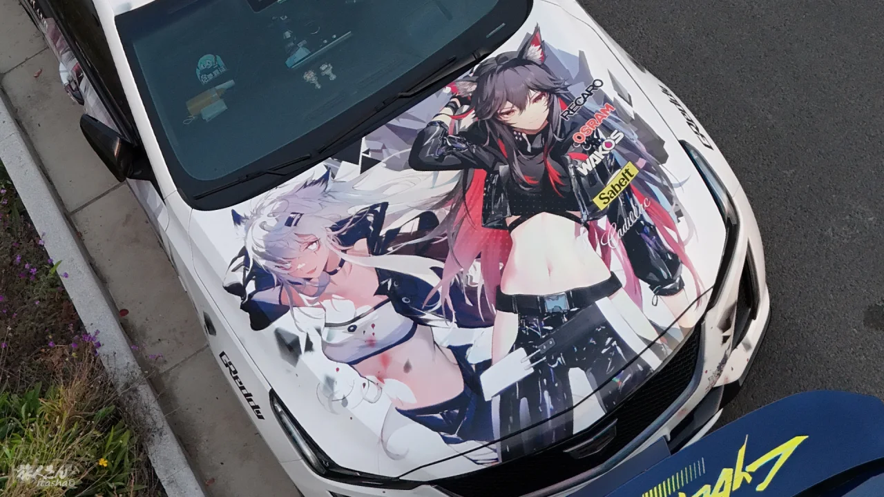 明日方舟拉普兰×德克萨斯痛车