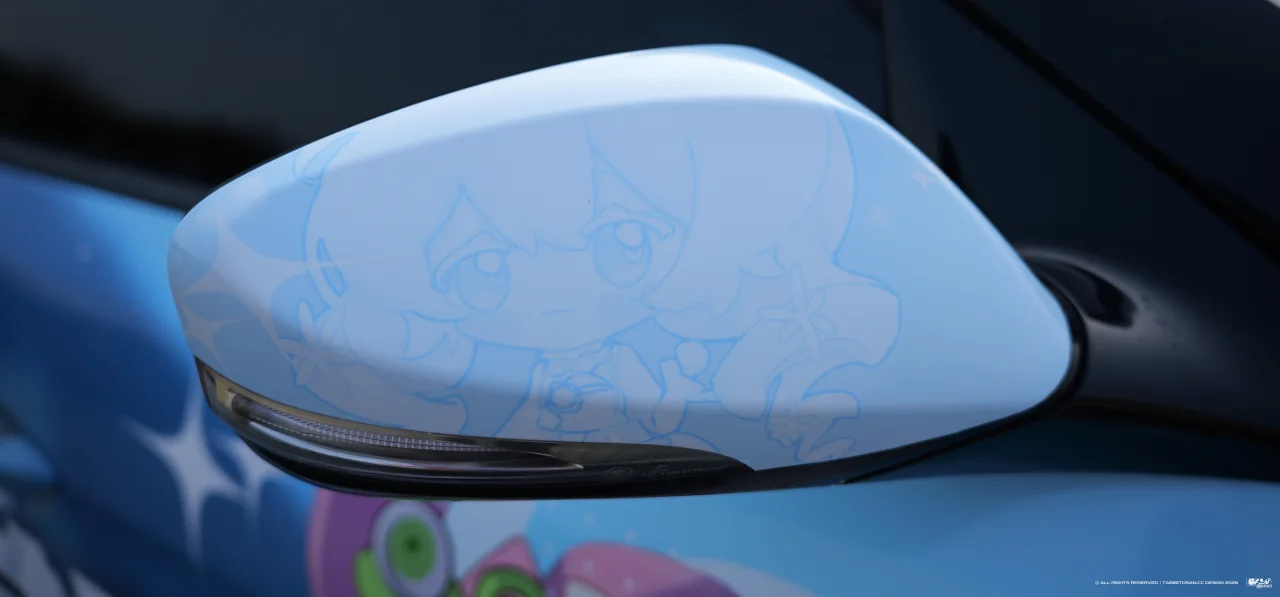 崩坏学园2雷电芽衣×琪亚娜痛车