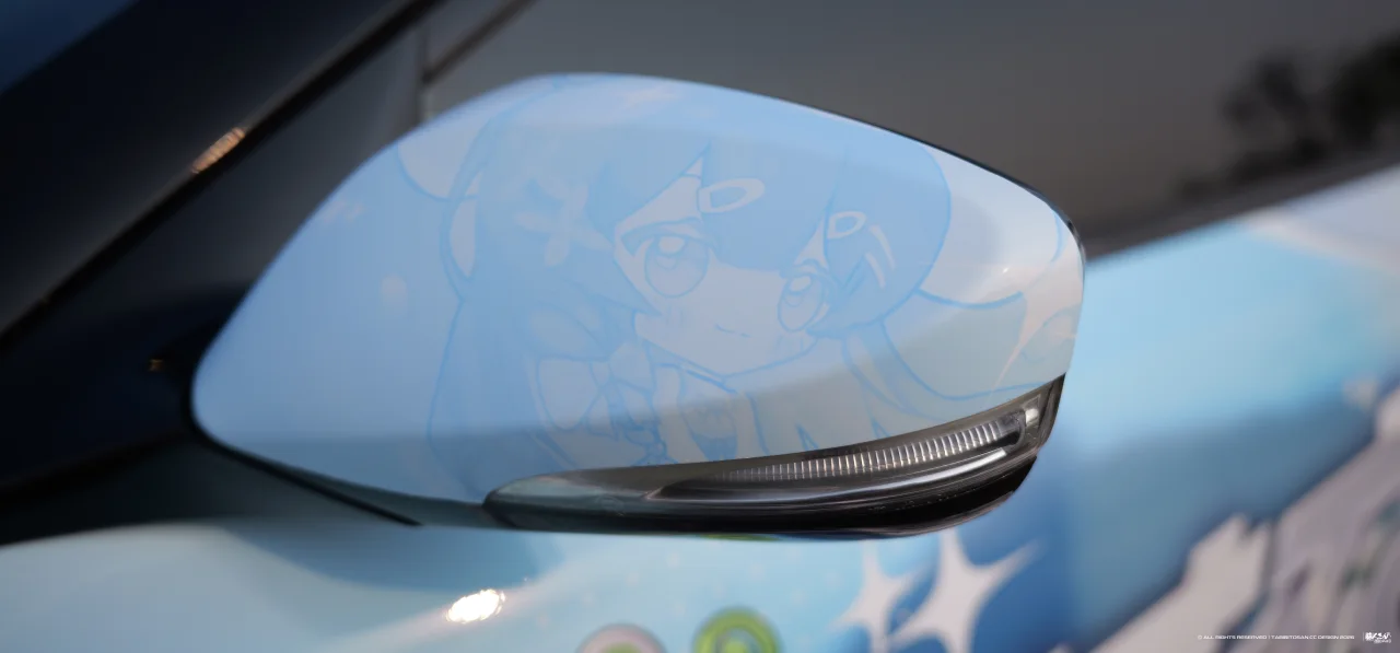 崩坏学园2雷电芽衣×琪亚娜痛车