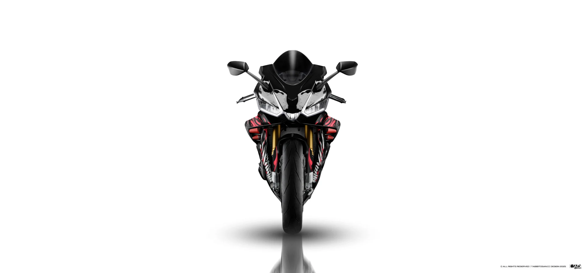 塔哔哔多桑设计的Venom毒液痛车