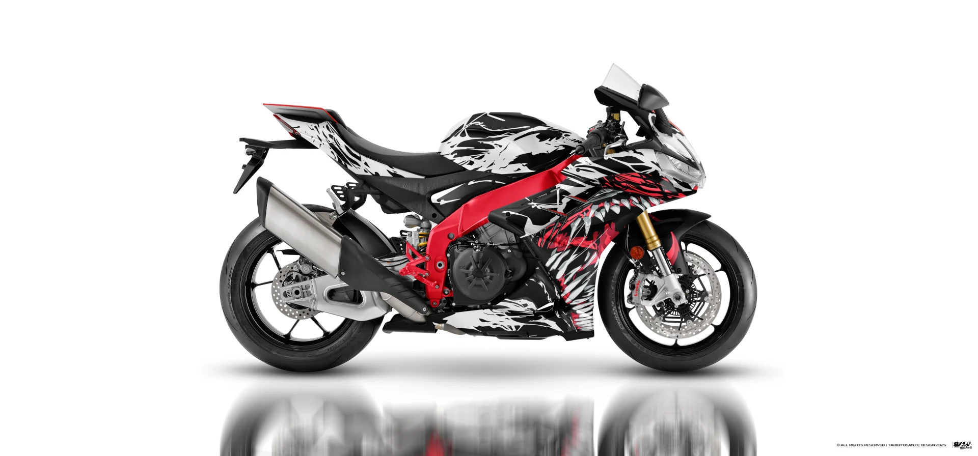 塔哔哔多桑设计的Venom毒液痛车