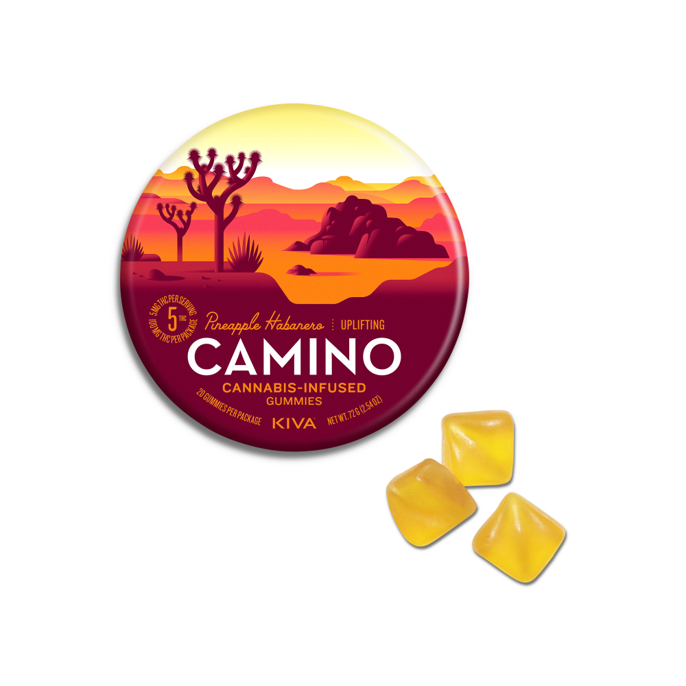 Camino Camino "Uplifting" Pineapple Habanero Gummies - 5mg