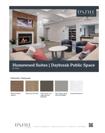 Homewood Suites Brand Program Product Sheet