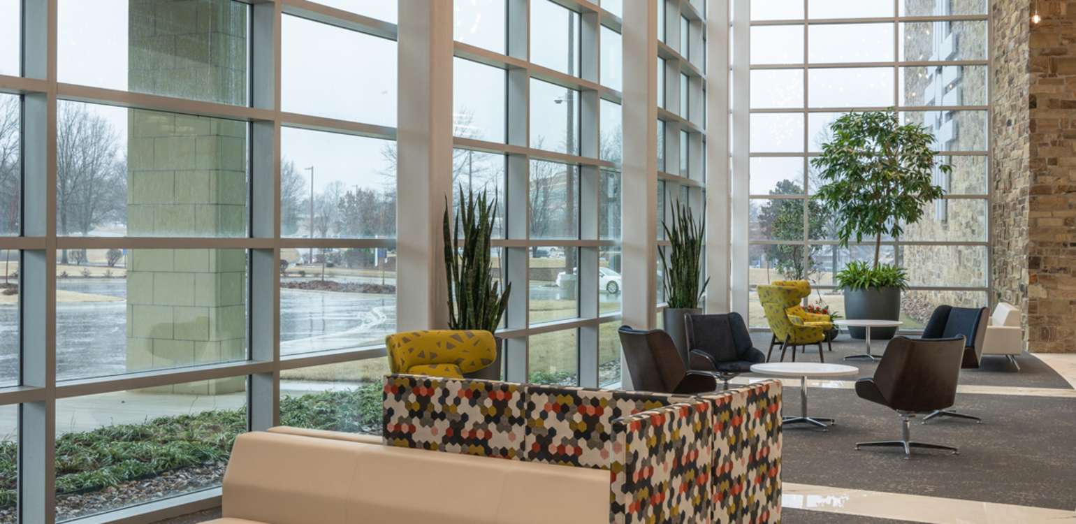 Interior space of Baptist Health