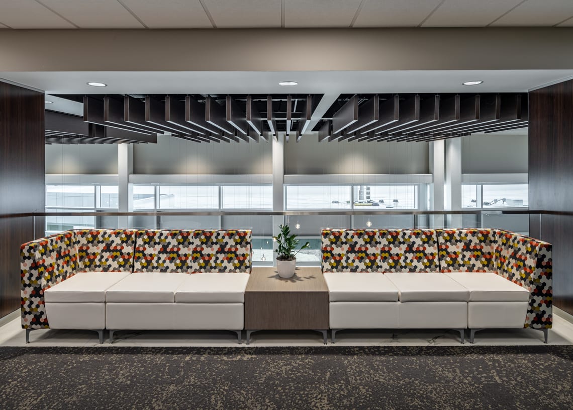 Baptist Health modular lounge