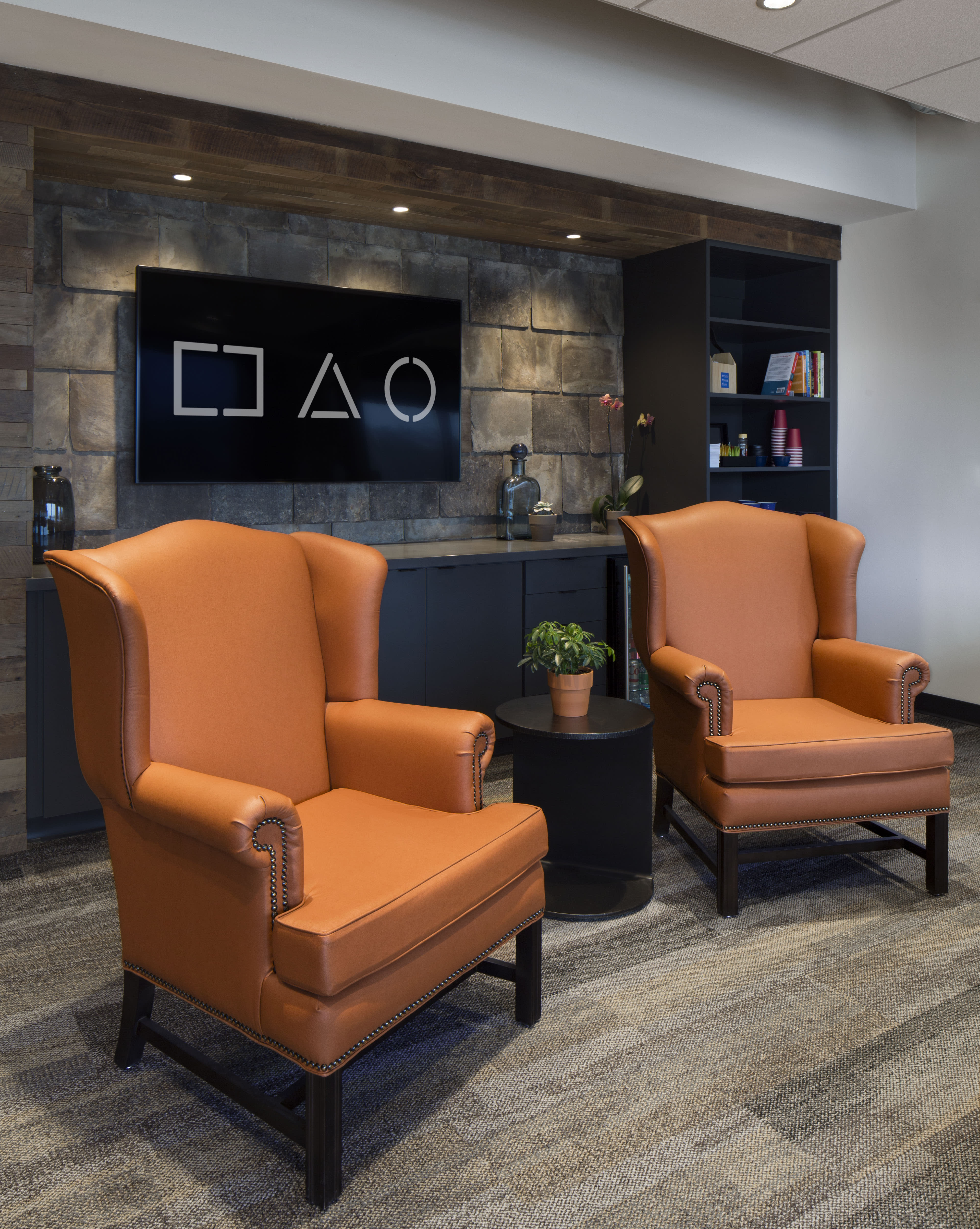 Brick House Blue Lounge