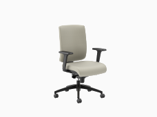 Lavoro-SOL-Mid-Back-Upholstered-Static-Arms