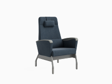 Ezzeri-Patient-Lounger-Straight-Back-Glides-Pillow-Front-PDP