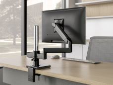 Monitor-Arm-Clamp-Black-Environment