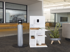 Freestanding-Kiosk-welcome-lobby