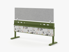 Xsede-Power-Panel-Green-20-Inch-Center-Mount-Fixed-Screen-PDP