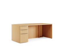 1-53KE3672DLFB-Assembled-Casegoods-Desks-Returns-Bridges-Rectangular-Top-Single-Pedestal-Desk-PDP