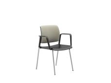 Lavoro-SOL-Guest-Upholstered-Plastic-Static-Arms