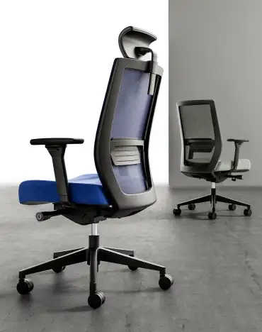 Back Support Office Chair - Pivot by Performance