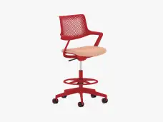 Contrasting Seat Task Stools image - 3