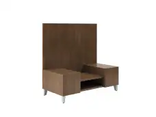 Statement-Fringe-Tables-Double-Inline-Shelf-High-Back