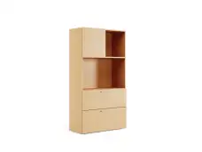 7-53KE3667LFFOSFF-Vertical-Storage-Bookcase-Solid-Sliding-Door-Lateral-File-PDP
