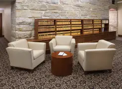 Monterrey-Myriad-Arrowood Bookcases-Lounge-Lobby