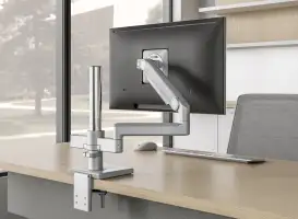 Monitor-Arm-Clamp-Silver-Environment