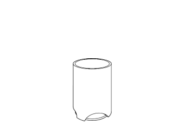Statement-Contemporary-Transitional-Tables-27H-Cylinder-Cable-Management-PDP